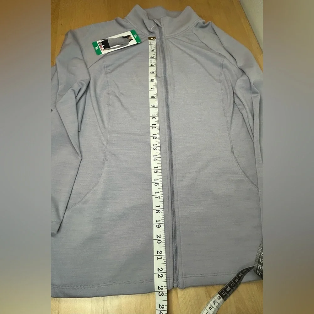 32 Degrees Heat Lightweight Zip Jacket XL Purple Activewear Full Zip - Picture 7 of 12
